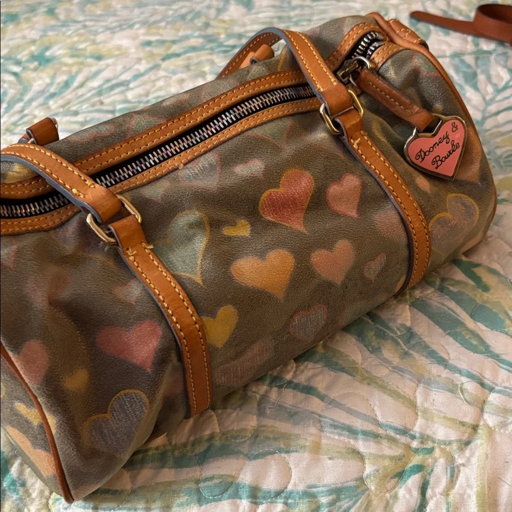 Dooney & Bourke Pink Heart Charm Bag - Picture 2 of 3